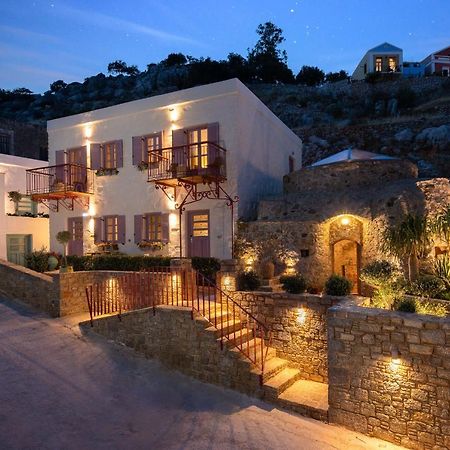 Kaminos Boutique Hotel Simi Zewnętrze zdjęcie