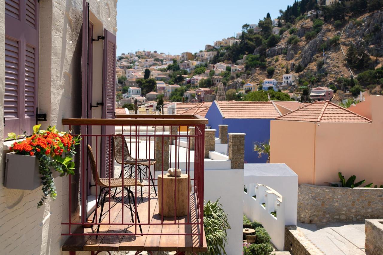 Kaminos Boutique Hotel Simi Zewnętrze zdjęcie