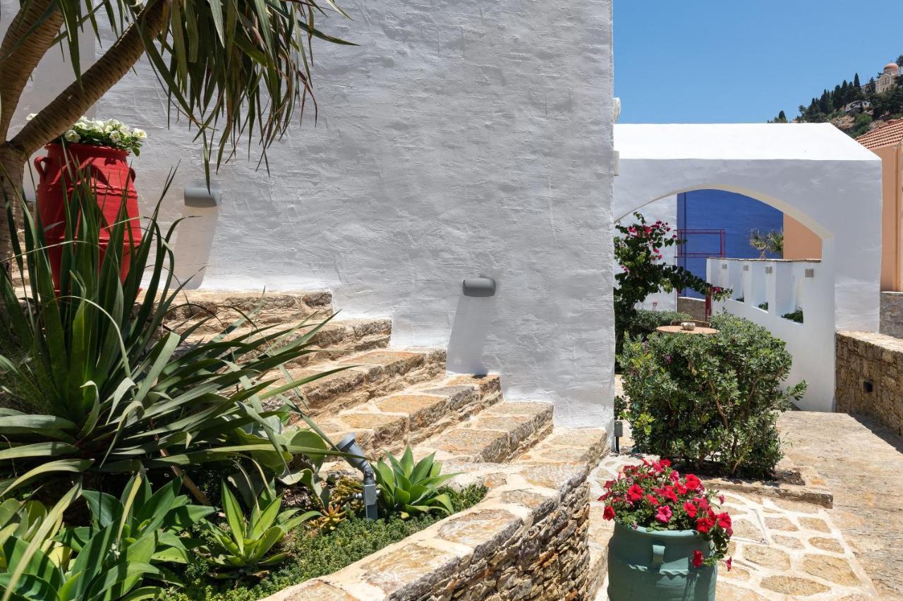 Kaminos Boutique Hotel Simi Zewnętrze zdjęcie