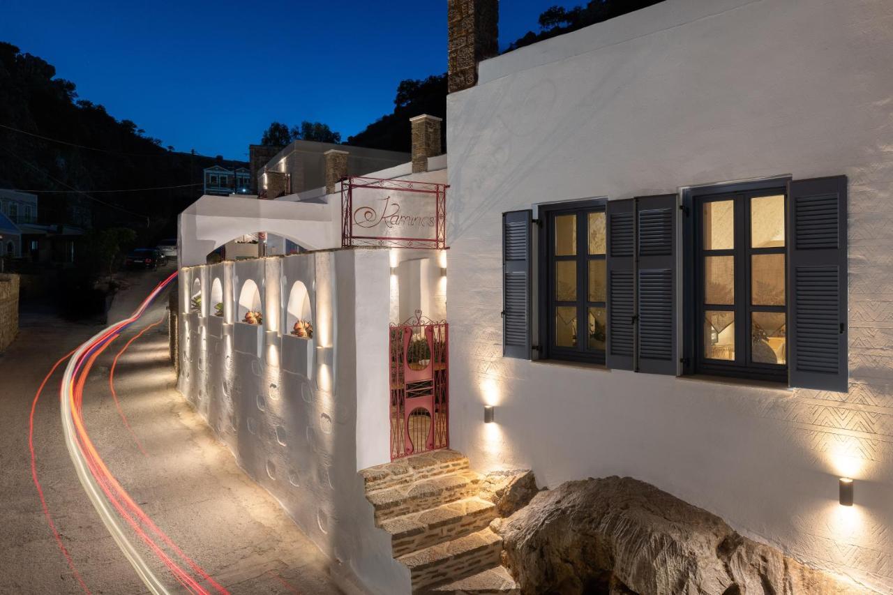 Kaminos Boutique Hotel Simi Zewnętrze zdjęcie