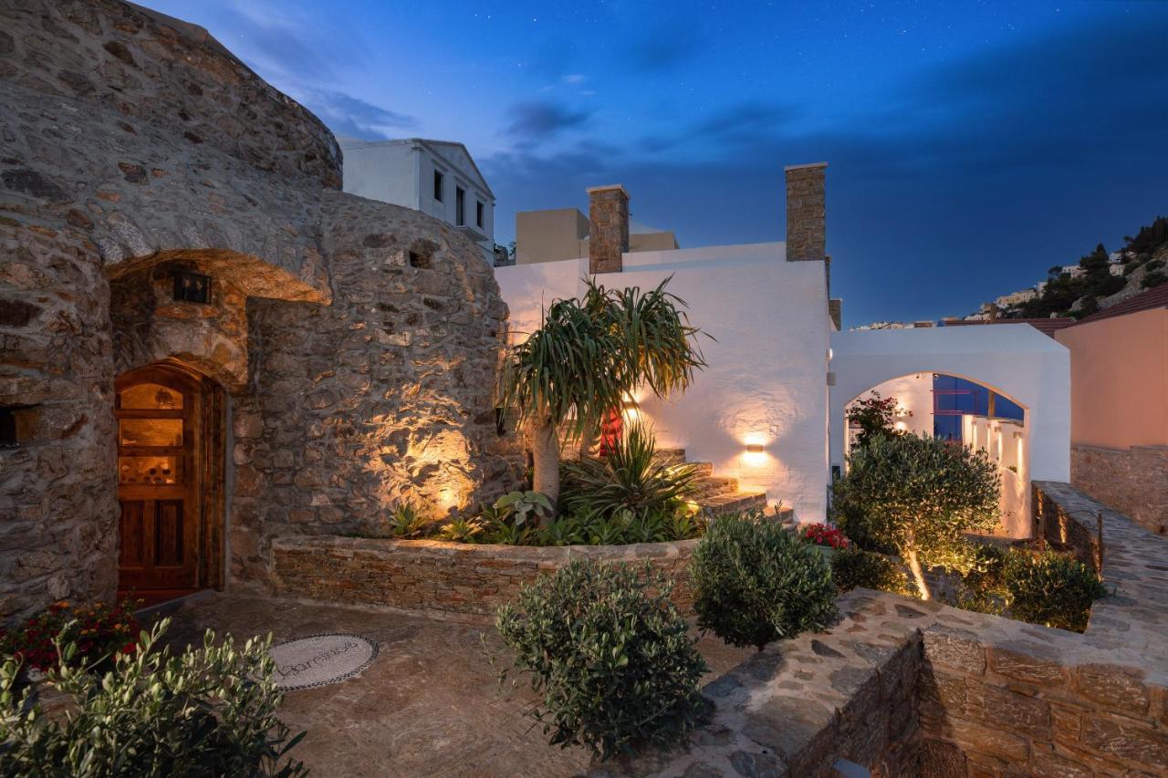 Kaminos Boutique Hotel Simi Zewnętrze zdjęcie