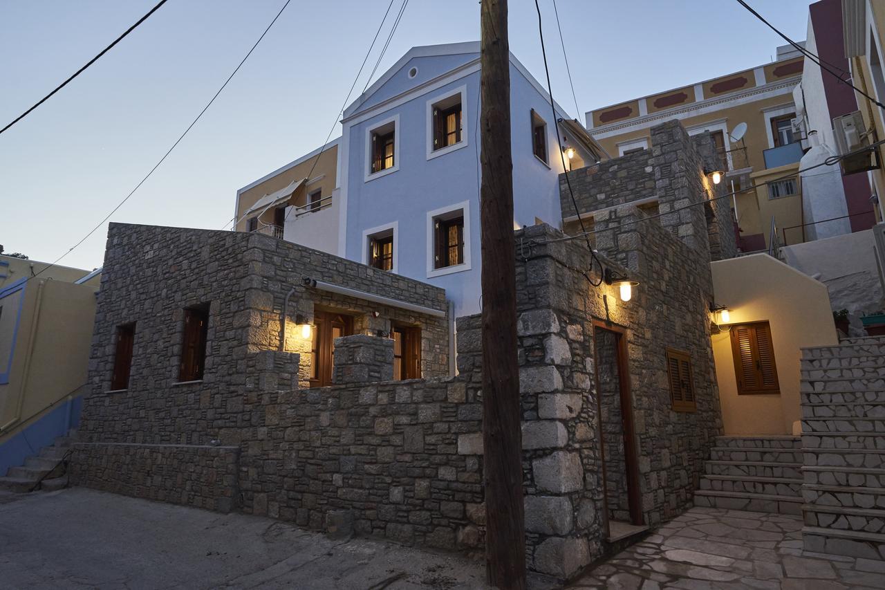 Kaminos Boutique Hotel Simi Zewnętrze zdjęcie