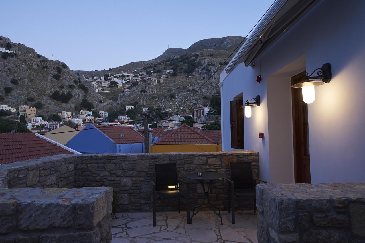 Kaminos Boutique Hotel Simi Zewnętrze zdjęcie