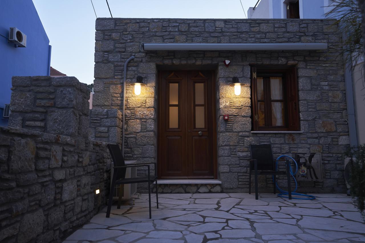 Kaminos Boutique Hotel Simi Zewnętrze zdjęcie